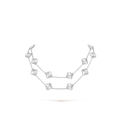 Langes Collier Vintage Alhambra, 20 Motive